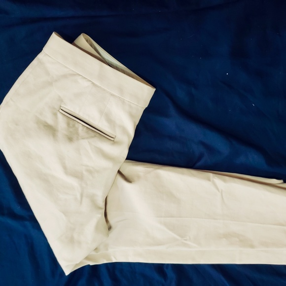 Ann Taylor Cream Pants - Picture 2 of 3